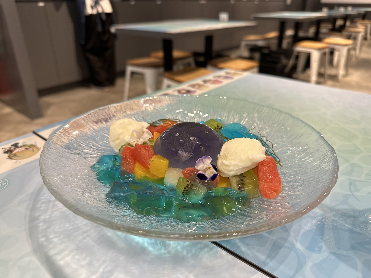 daikichi_orange's tweet photo. ヘブバンカフェ楽しい！

#ヘブバンカフェ 
#ヘブバン https://t.co/8HCOxLW46a