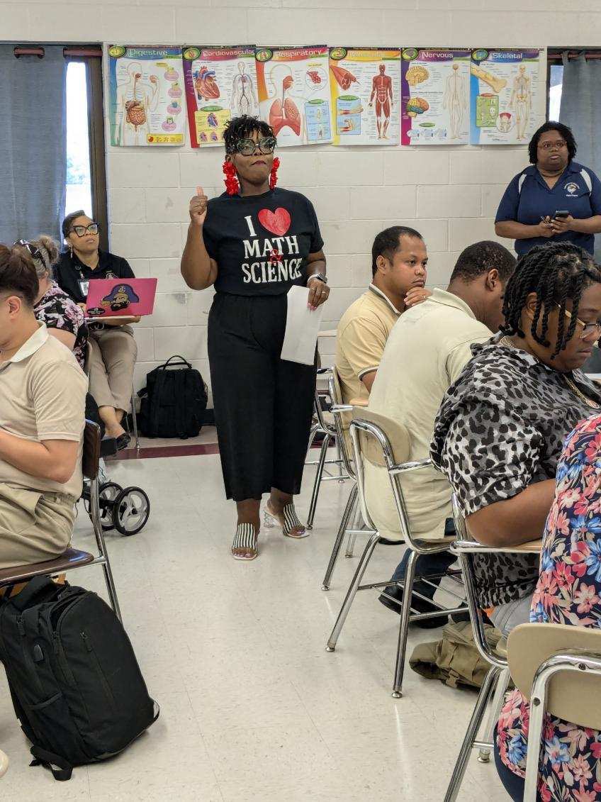 Mazetta Dorsey (@mazettad) on Twitter photo Ms. Monroe did a phenomenal job helping teachers understand science and engineering practices. <a href="/CumberlandCoSch/">Cumberland County Schools</a> <a href="/SLMSBronco/">Spring Lake Middle</a> Ms. Monroe did a phenomenal job helping teachers understand science and engineering practices. <a href="/CumberlandCoSch/">Cumberland County Schools</a> <a href="/SLMSBronco/">Spring Lake Middle</a>