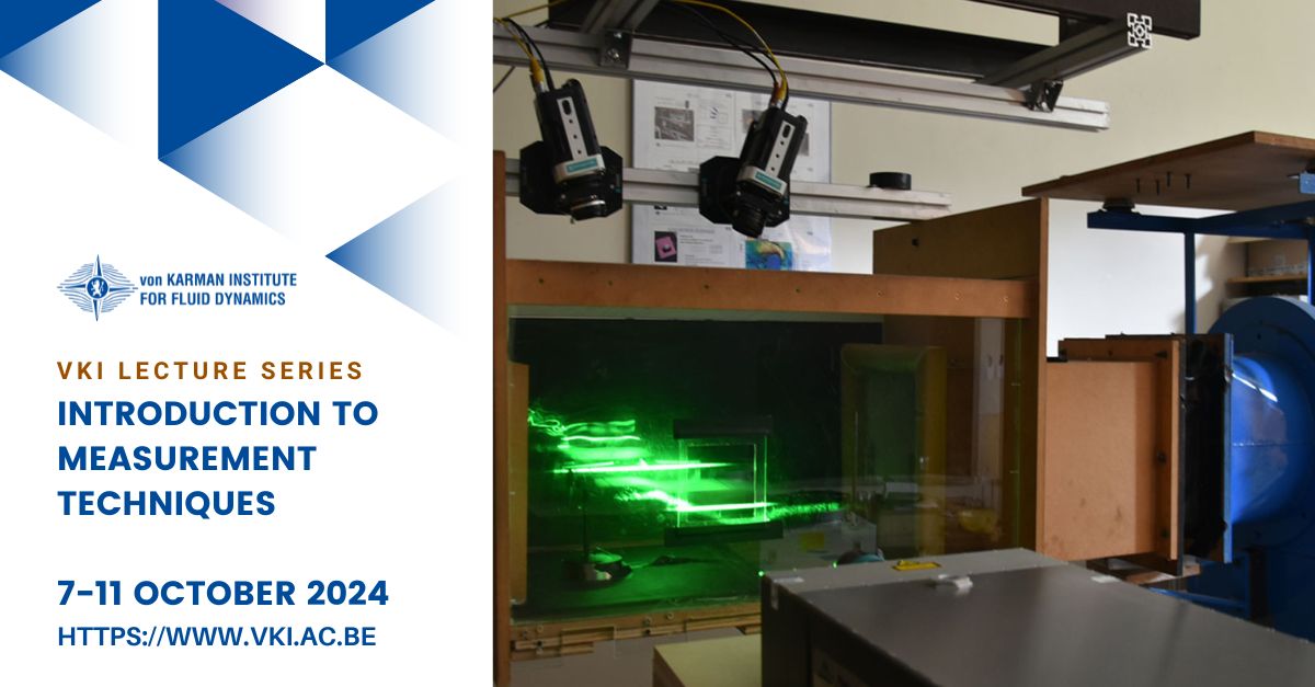 VKI presents the "Introduction to Measurement Techniques" Lecture Series.  (7-11 oct 2024). Combine  classroom learning with hands-on lab sessions under the guidance of our expert faculty. ‍
More details: vki.ac.be/index.php/even…
Early Bird Reg: 21/08/24 #measurementtechniques
