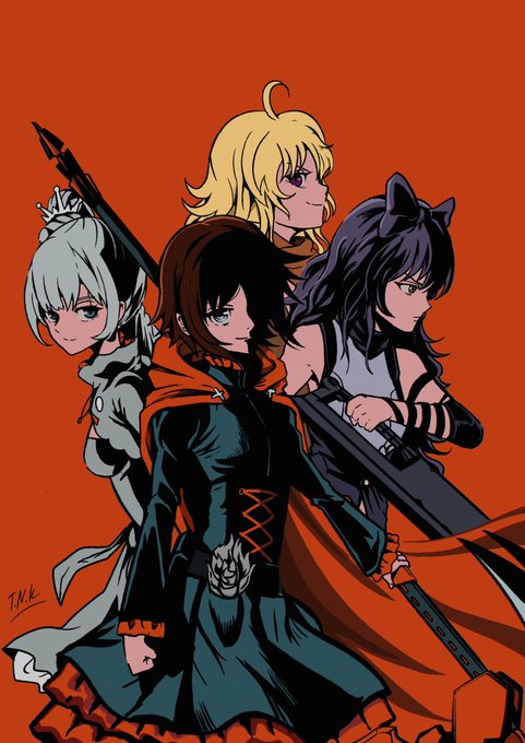 RWBY 特典　ピンズ　ピンバッジ　ルビー　ワイス　ヤン　ブレイク GVGMnEEaEAES24r.jpg:small
