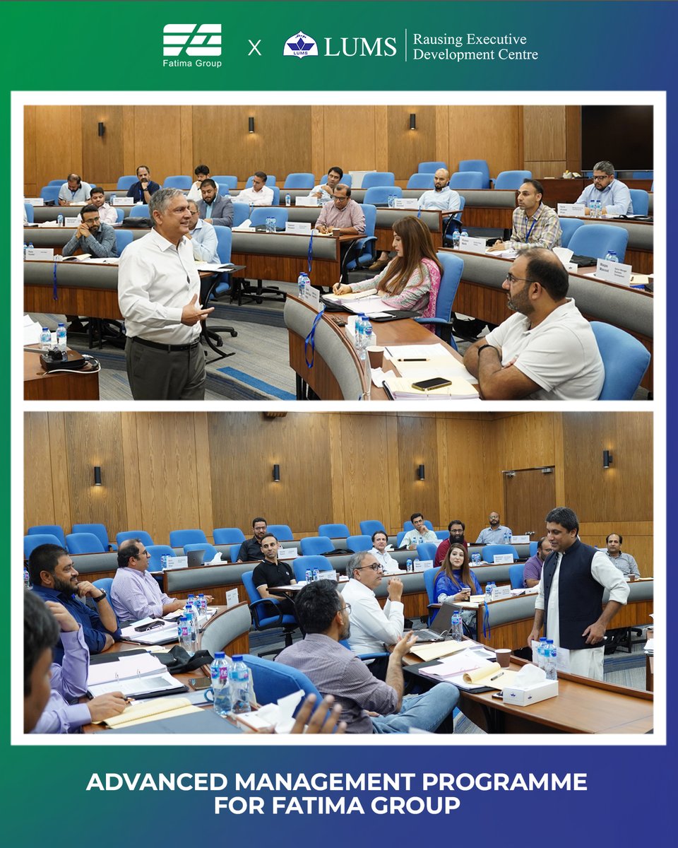 Rausing Executive Development Centre LUMS tweet media