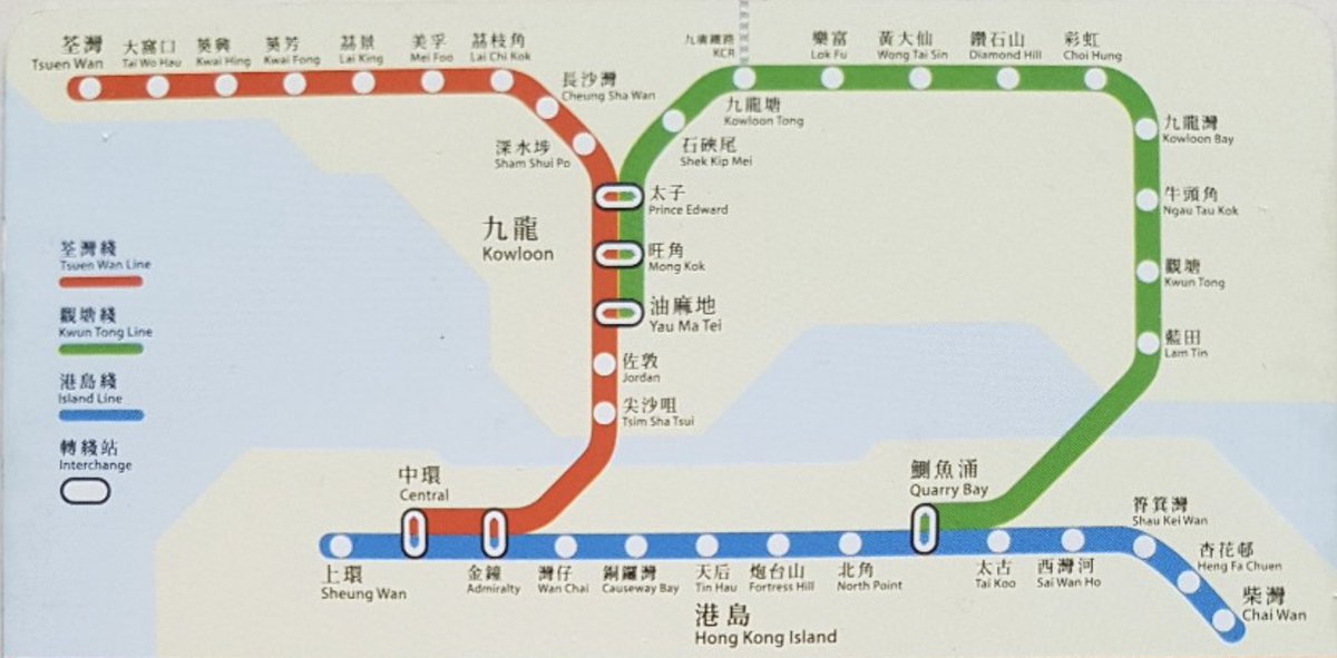kjoules's tweet image. MTR System Maps: 30 years ago, 20 years ago, 10 years ago, today