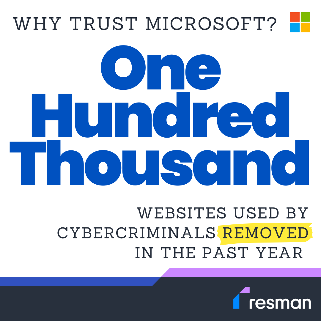 resmancouk's tweet photo. This is why we can be confident when we say you're in safe hands with Microsoft.
Simply put, the numbers back it up.

#resman #liverpool #microsoft #cybersecurity #microsoft365 https://t.co/1rMmeEFOSh