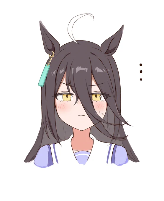 たまにする微妙な反応すき#ウマ娘 #マンハッタンカフェ 