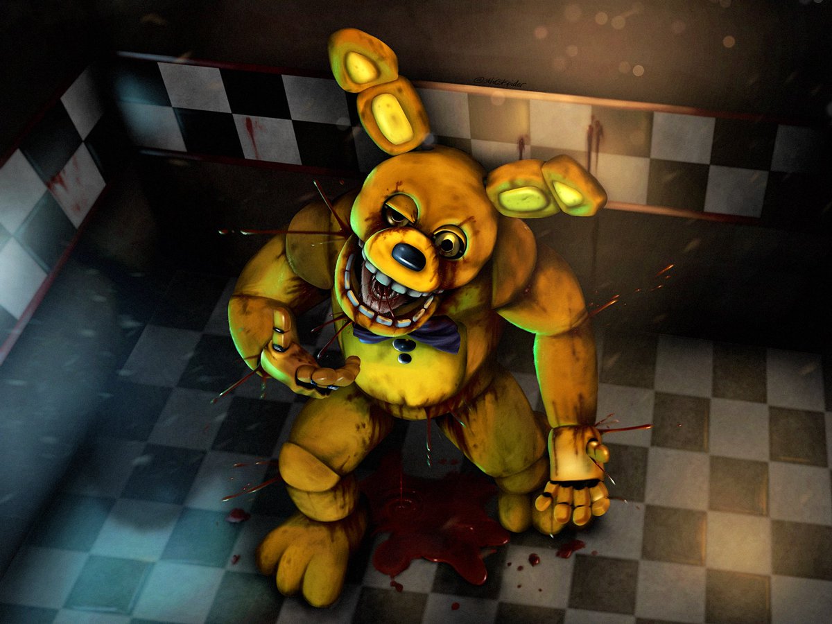 Those pesky springlocks am i right?
•
#FNAF #fnafart #fnaffanart