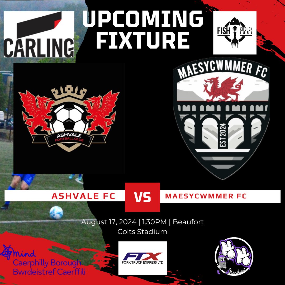 maesycwmmerfc's tweet photo. Can’t wait for this one! Our first appearance in the Roly Parfitt Cup against a good @AshvaleFC side thats coming off a 8-1 win! Come and support the lads🔵🔴! https://t.co/kXi2GESbFY