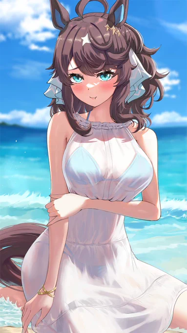 デアリングタクトを描かせていただきましたリクエストありがとうございました!#ウマ娘#Skeb #デアリングタクト 