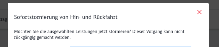 EinMick's tweet photo. @patrickauftour @juke_sw @DB_Bahn @dr_boese Wenn ich da in der Liste meine Sitzplatzreservierungen explizit auswählen kann, ein Preis daneben steht und dann im Popup steht "Möchten Sie die ausgewählten Leistungen jetzt stornieren?", dann gehe ich natürlich davon aus, dass ich Sitzplätze stornieren kann. https://t.co/GtGgD6UQ7e