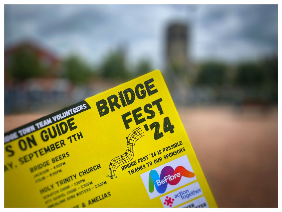 Stalybridge Town Team (@stalytownteam) on Twitter photo BRIDGE FEST ‘24 🎶
Stalybridge will be rocking to the sound of bands and artists performing at venues around the town centre with the return of Bridge Fest.
• Saturday, September 7
Save the date and keep your eyes peeled for all the updates 👀 BRIDGE FEST ‘24 🎶
Stalybridge will be rocking to the sound of bands and artists performing at venues around the town centre with the return of Bridge Fest.
• Saturday, September 7
Save the date and keep your eyes peeled for all the updates 👀