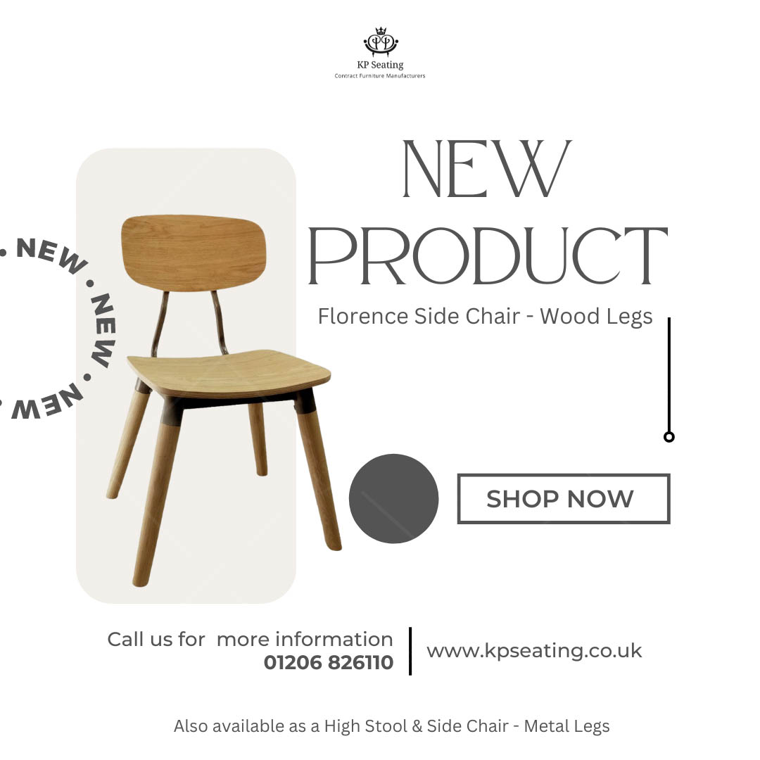 kpseat's tweet image. Say hello to the NEW Florence Collection 😁✨️

Florence seating is a collection of stools &amp;amp; chairs perfect for dining, restaurant, café, pub and hotel environments. 

l8r.it/2LaB

 #sidechair #highstool #barstool