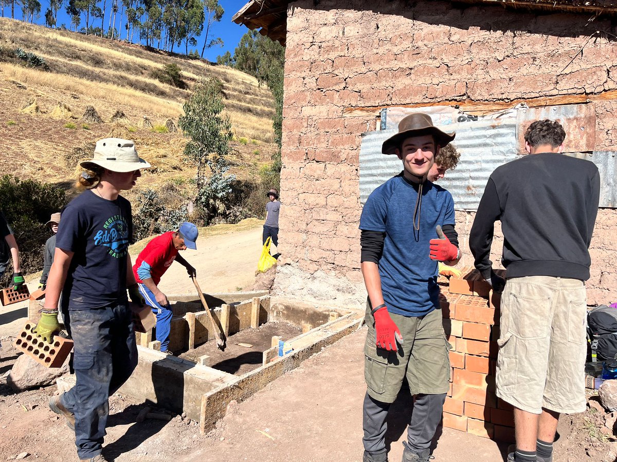 campperu's tweet photo. #TeamFalcon is working on improving sanitation for the community #CampMoray .  Keep up the great work🚽 💪#campseffect @CampsInt https://t.co/A6uElCNlpb