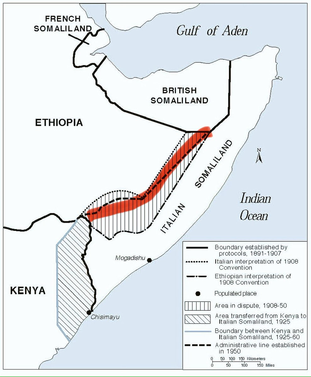 There is no clearly demarcated border between the New Colony of AMISOM &amp; Ethiopia. There is only “Provisional Administrative Line” where the 2 sides can claim much further &amp; deeper. Wallo-Weyn must work on a generational assignment neglected by their parents &amp; grandparents.