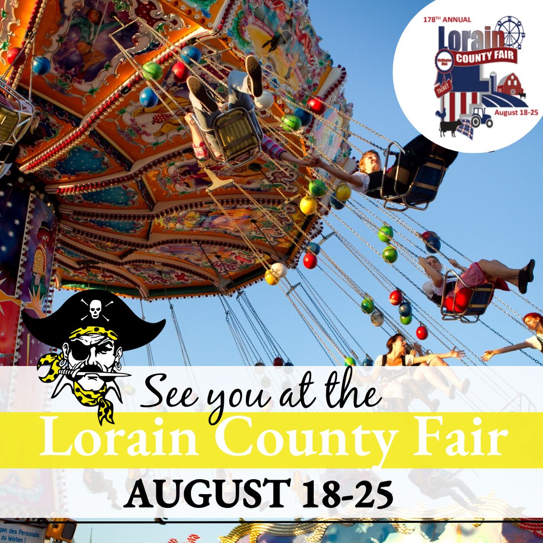 The Lorain County Fair begins next week, running from August 18 to 25! Don’t miss this chance to create some summer memories with your family and friends!

Visit the Lorain County Fair website for more information: loraincountyfair.com