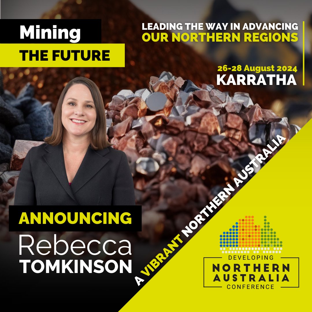 🔈Developing Northern Australia Conference 2024 🔈

26-28 August 2024 – Karratha

CME CEO Rebecca Tomkinson will be speaking alongside industry and government representatives at the 2024 Developing Northern Australia Conference.

Register here: northaust.org.au/#register