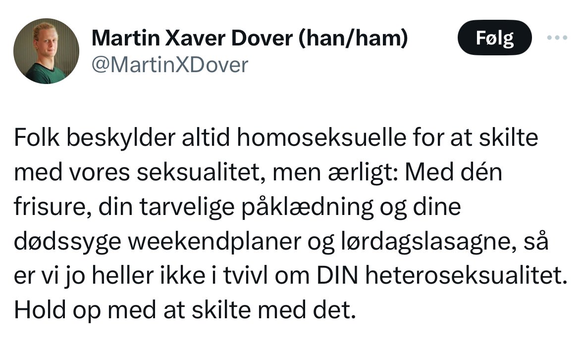 Woke ting at sige tweet media