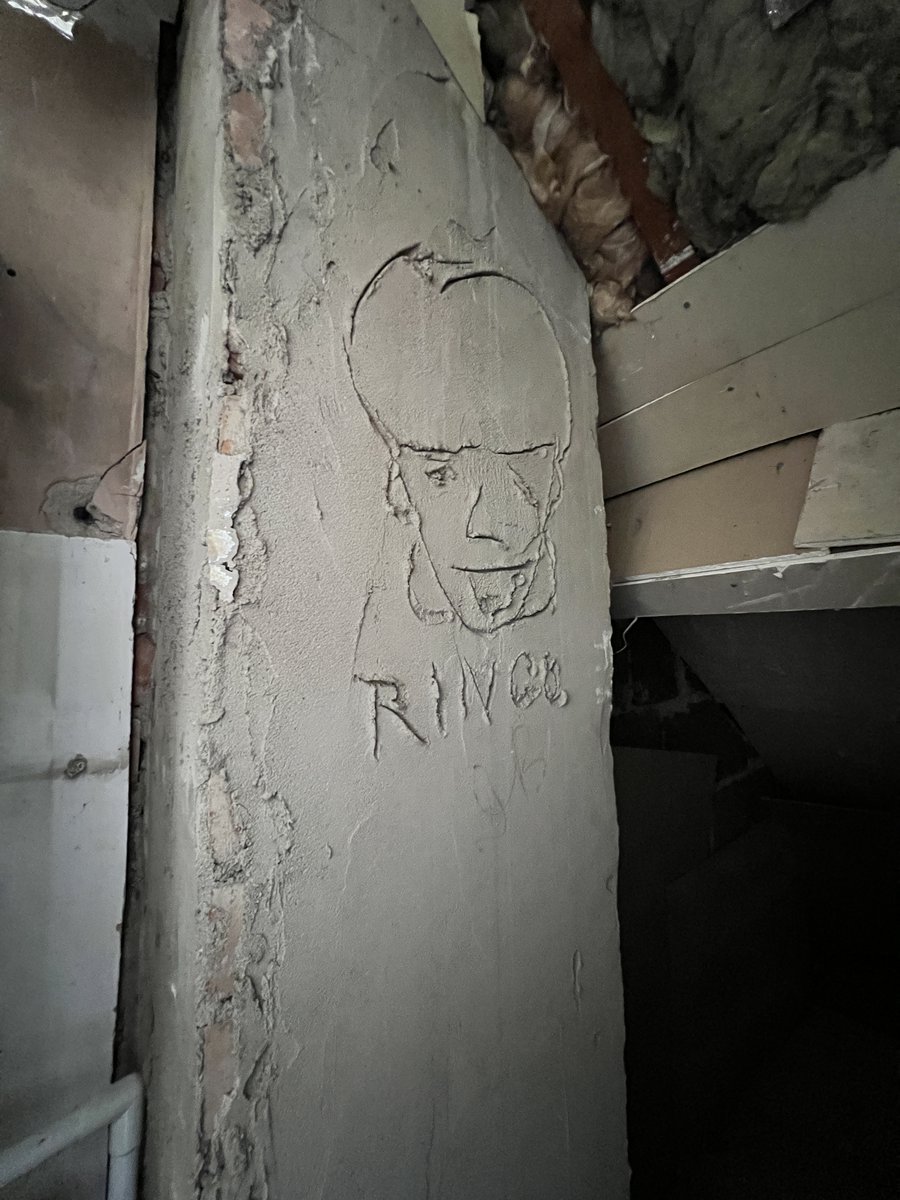 RICS Level 2 Home Survey in beautiful Preston on 1970s bungalow with fabulous Ringo Starr homage on the side of the chimney breast by original builder! #surveyor #surveyors #RICS #rpsa #prestonhull #hull #easthull #KingstonuponHull #eastyorkshire #ringostarr #beatles #thebeatles