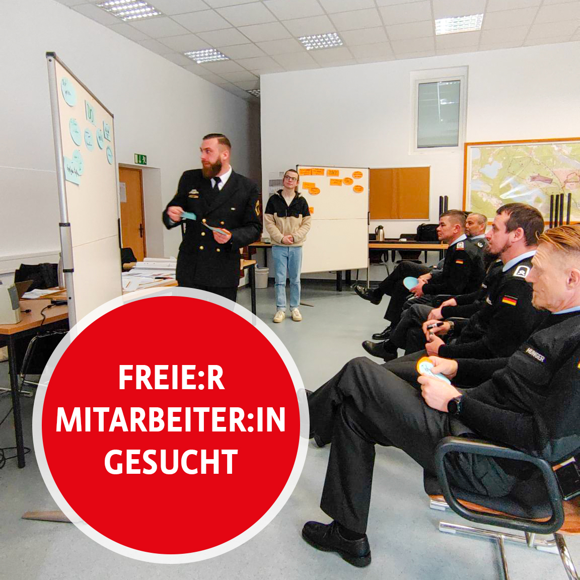 Wir suchen freie Mitarbeitende (m/w/d) für die Planung, Organisation und Begleitung von Bildungsfahrten und Seminarangeboten für Angehörige der Bundeswehr.
wehnerwerk.de/.../freie-mita…
#WirSuchenDich #WirSuchenVerstärkung #politischeBildung #sachsen #Studentenjobs