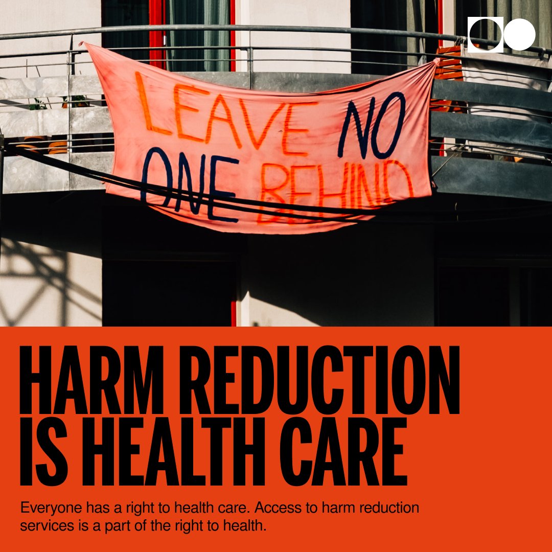 Harm reduction services are part of the basic health care everyone should have access to. Harm reduction means justice for people who use drugs. #investinjustice