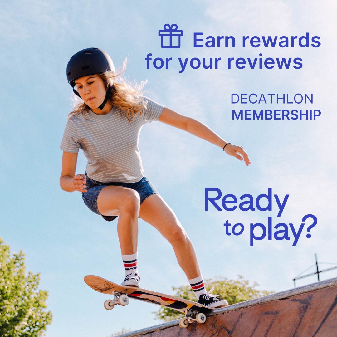 🎉 Introducing our Members Reward Programme! 🎉

Earn 100 points for every product review you leave. 📝 Your feedback helps us improve and enhances your Decathlon experience. Let’s grow together!

Visit Decathlon.ie to start reviewing and earning points! ⭐