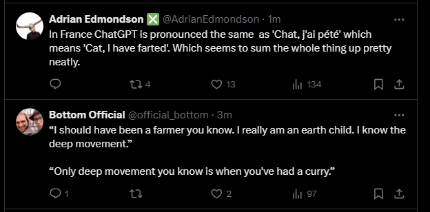 Tom_Pike's tweet photo. @AdrianEdmondson Wonderful timing https://t.co/vOhZK1BHQd