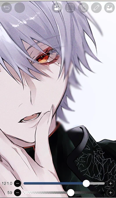絵描きさん顔面の強い男たち描いててほんと罪だなぁ!くらいのメンタルでいていい顔面強い男たち描いててごめん 