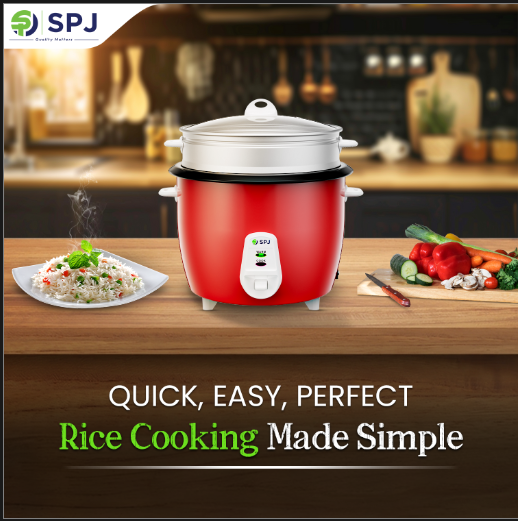 SPJElectronics's tweet photo. Master the Art of Rice Cooking – Simple, Fast, and Flawless with SPJ Rice Cooker
.
.
.
#spj #spjelectronics #electronics #RHONairobi #RHOC #Stree2📷 #EFFPresser #HollywoodbetsAzisheKe https://t.co/9aowPbIg3z