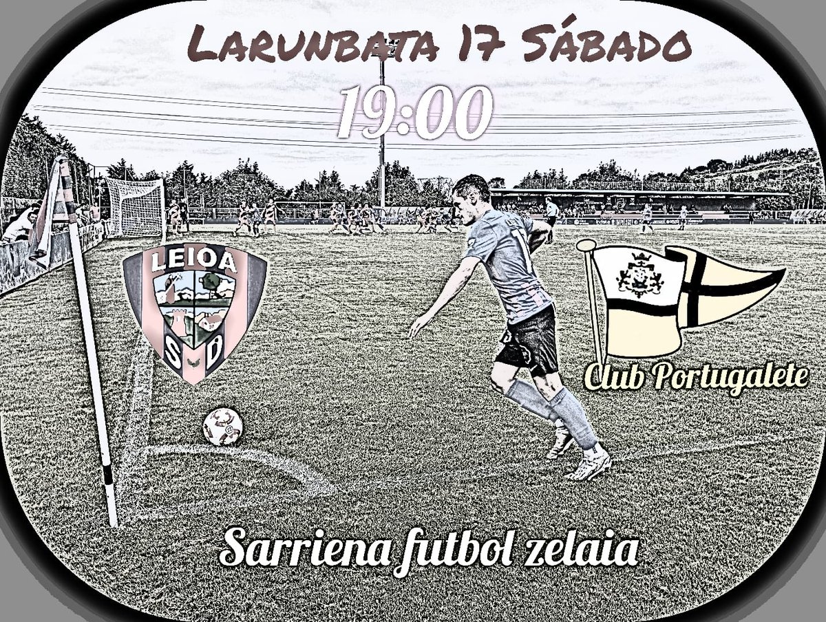 SDLEIOAoficial's tweet photo. 📢Mañana planazo en las instalaciones municipales de Sarriena

🆙A las 10:00 dará comienzo la #LeioaCup de JDH y de Juvenil Nacional
 
🔝Y a las 19:00, de los mejores partidos que se pueden ver en 3° RFEF, #Leioa 🆚 @clubportugalete

🙌Etor zaitez Sarriena-ra

#AupaLeioaBETI 💙 https://t.co/l6HBCco6x6