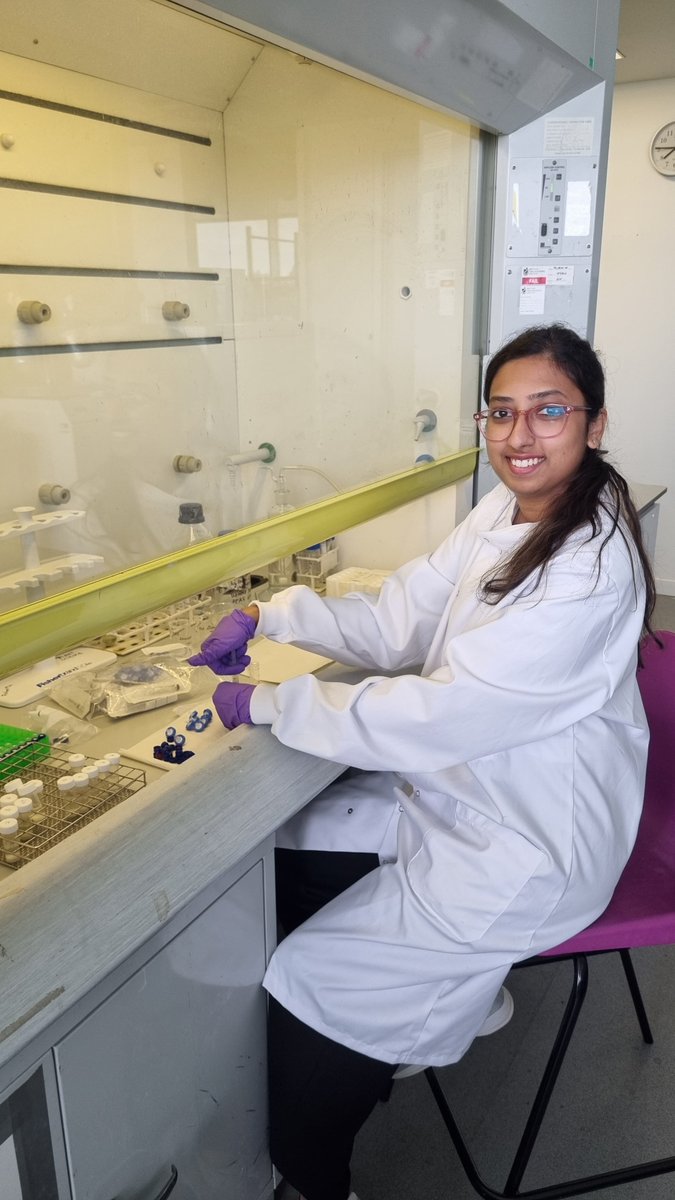 CranPostharvest's tweet photo. 📢Meet #Asmita!
She is doing her #MSc in Food Systems and Management and is currently doing her #MScthesis with us! She is looking at how edible coatings affect the quality of potato #tubers during #storage!
Good luck #Asmita! 🥔🥔 https://t.co/Ti7BcKgNLV