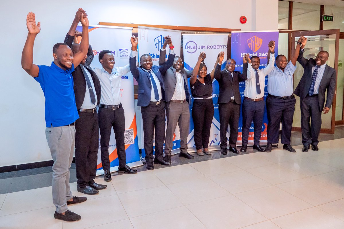 summitcltd's tweet image. We were honoured to witness the unveiling of the #iShield 360 ProjectFrontline report—an essential guide that sets new standards in cybersecurity. Register to get yourself a copy summitcl.com/ishield-360-3/ #ProjectFrontline #CyberSecurity&quot; @MustaphaMugisa @HlbJimRoberts @SGgodfrey