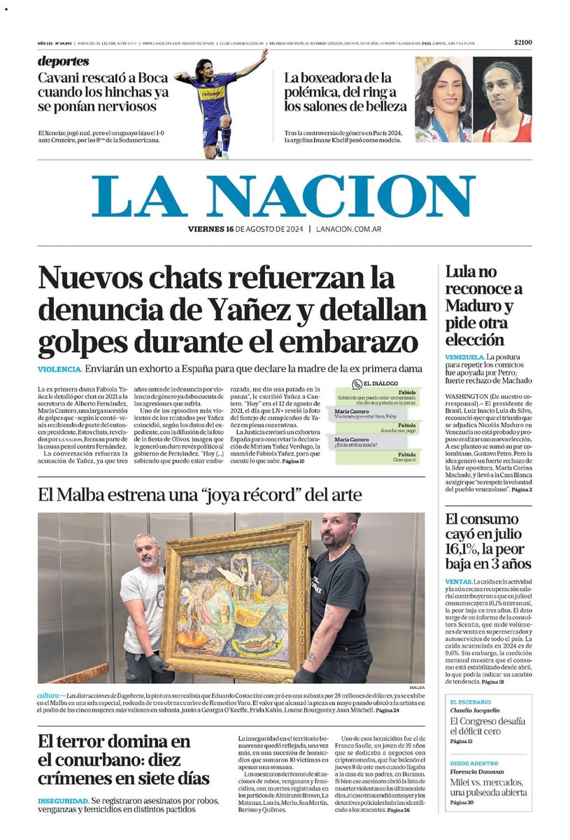FrecuenciaZero's tweet photo. 🔴Al aire 📷#CodigodeBarras
En #CódigodeNoticias repasamos las principales tapas de diarios de hoy..📰
💻https://t.co/9fjm7RvRzG
📻FM 92.5 https://t.co/PsmJCAtzVg