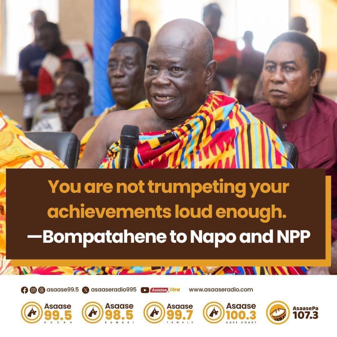 A lot of achievements by the NPP which cannot even be mentioned 
#TheBawumiaEffect 
#BawumiaCanDo