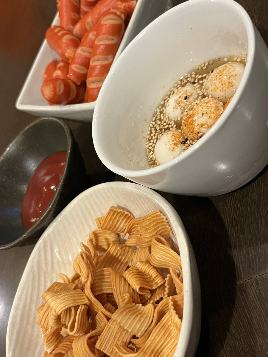 ドンドン出てくるお通し