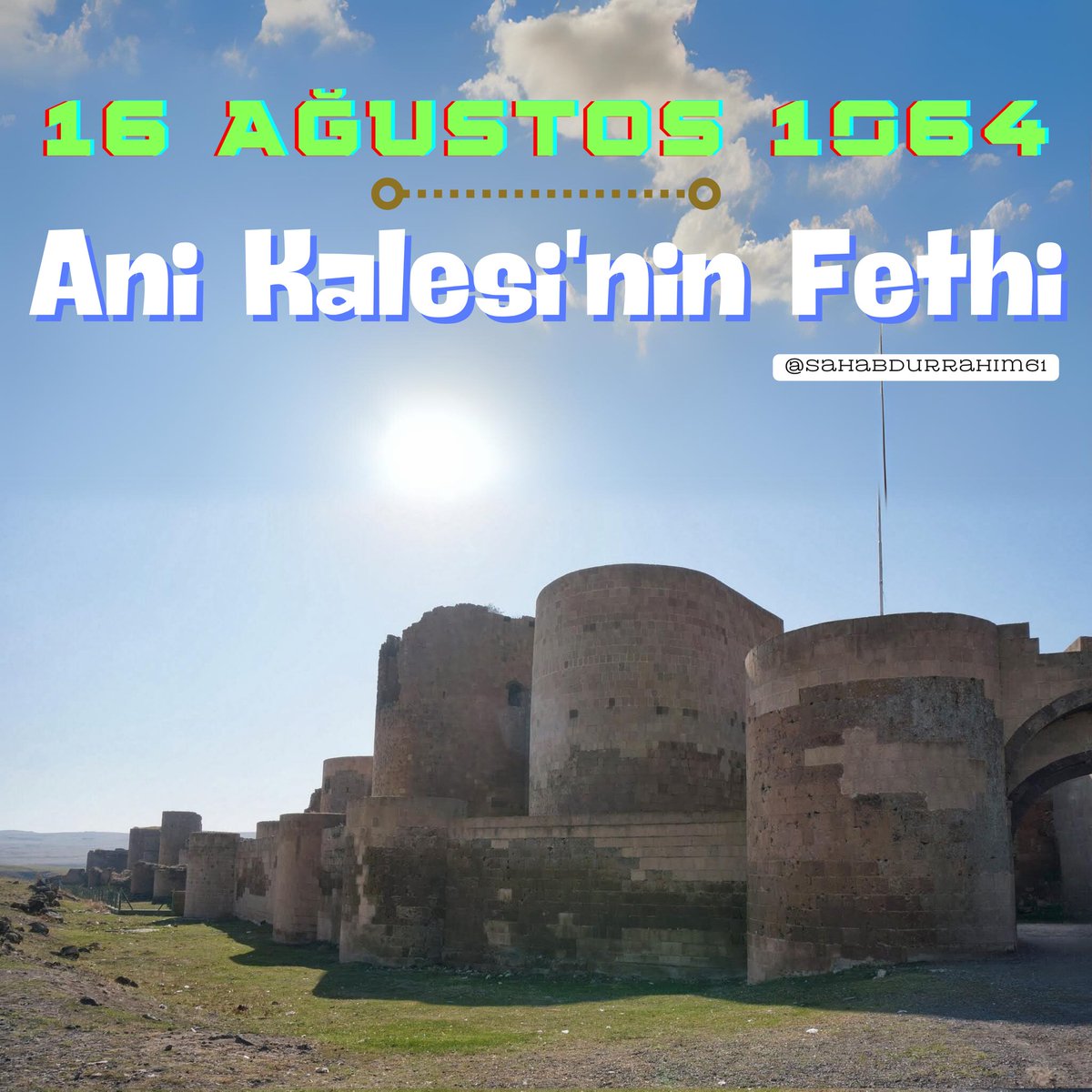 Ani’nin fethi, el-Kamil Ebu’l-Fevâris tarafından halifeye şu mektupla duyurulmuştu: 

“Ben, bu beldede (Ani) korkunç bir görünüme tanık oldum; burasının fethi, hayal bile edilemez; hiçbir hükümdarın burasını almak için harekete geçtiği, şimdiye dek zikredilmemiştir. Bu şehrin üç