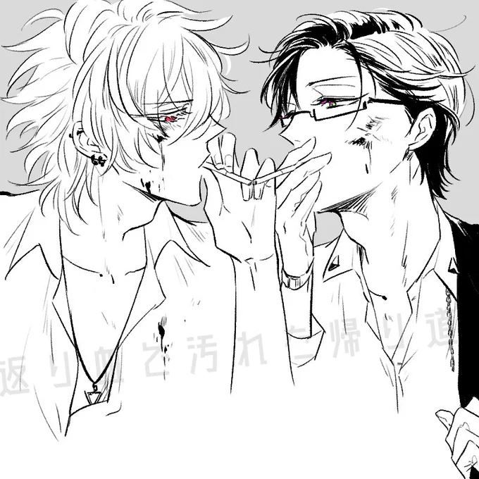 arbイベストで煙草減らすかなと言っていたが、2人にはなにとぞ禁煙はしないでほしい、この先もシガキスが見たいから…何度でも見たいから… 