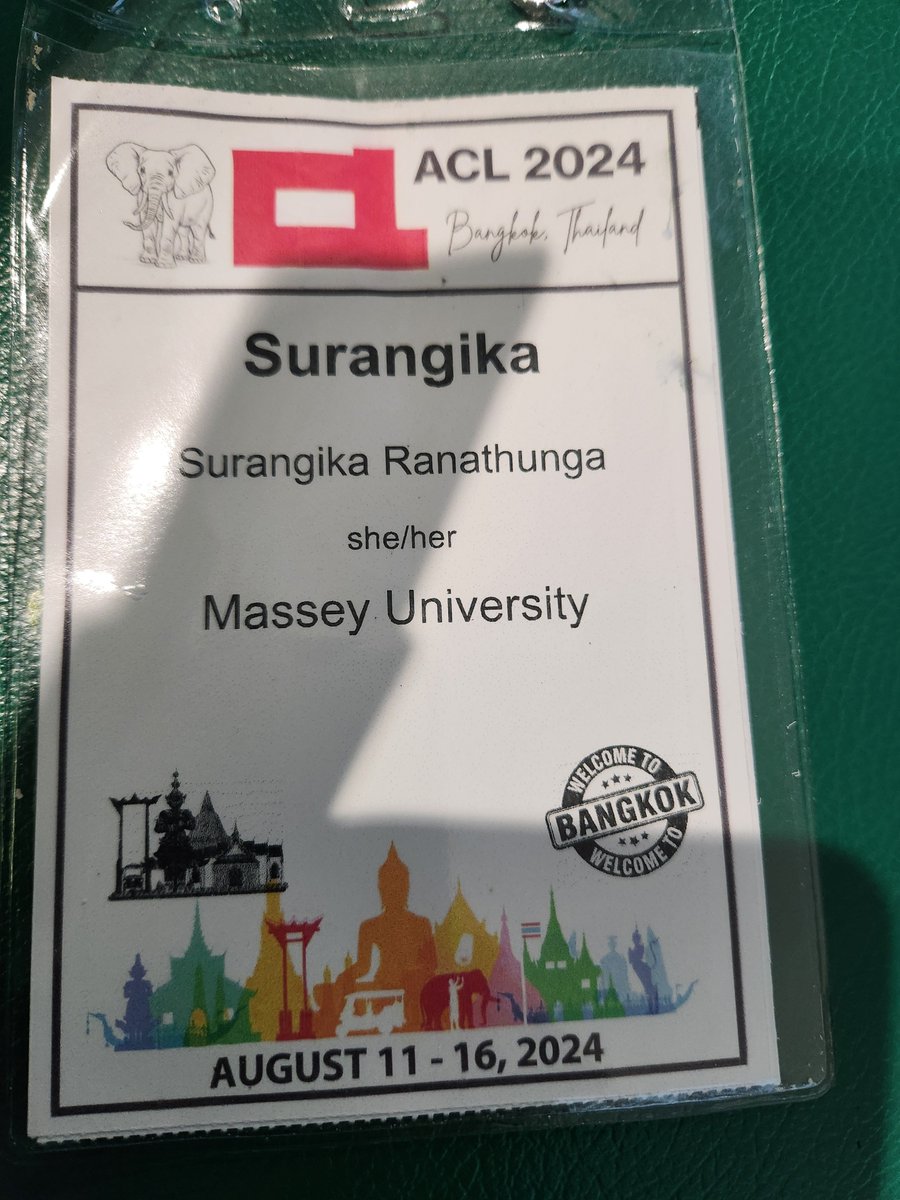 First in-person conference after 2019. Missed many conferences first due to covid and then due to lack of money. Anyway, glad I could present in-person at <a href="/aclmeeting/">ACL 2026</a>  and now heading home with many new ideas. Good bye Bangkok.
