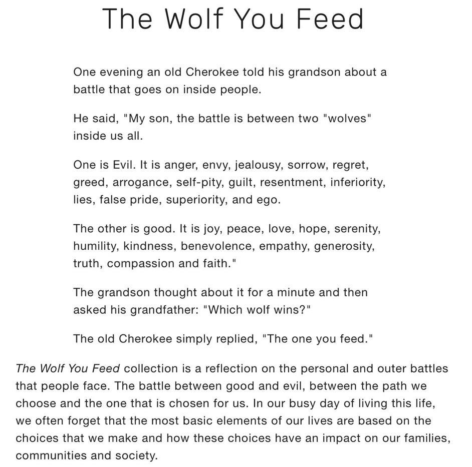 Vrose01's tweet photo. Wow. This statement by Meghan is so powerful! “The wolf you feed” wins in the battle of good and evil.
#HarryandMeghaninColombia
https://t.co/MRpoqa7PLq