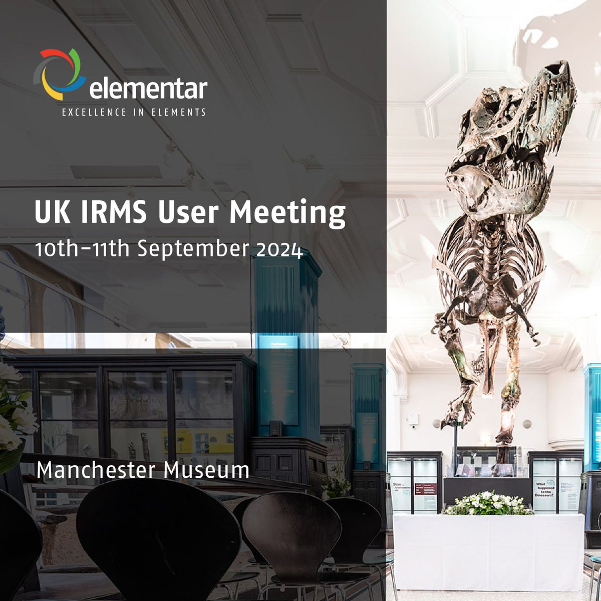 Elementar IRMS (@elementarirms) on Twitter photo Have you registered for our IRMS User Meeting? It's now less than a month away.
We have two confirmed keynotes from <a href="/chris_harrod/">Chris Harrod</a> and @rpancost as well as some excellent presentations from stable isotope researchers & the Elementar UK team.
Sign up here: utm.guru/ugU8z Have you registered for our IRMS User Meeting? It's now less than a month away.
We have two confirmed keynotes from <a href="/chris_harrod/">Chris Harrod</a> and @rpancost as well as some excellent presentations from stable isotope researchers & the Elementar UK team.
Sign up here: utm.guru/ugU8z