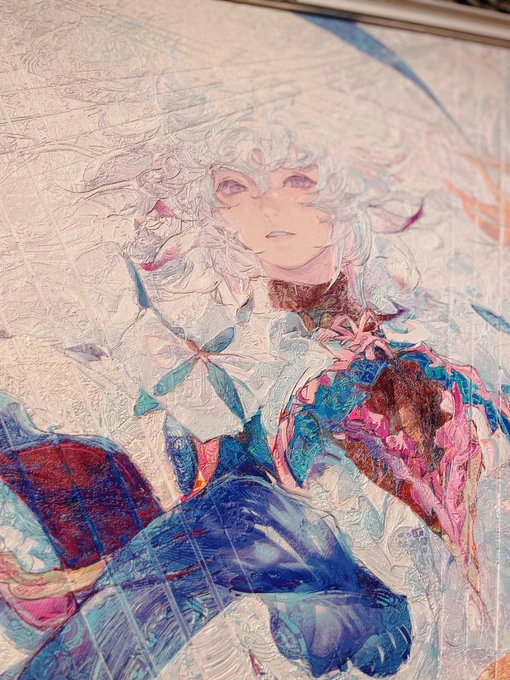 昨日すべり込みでタイキ展行ってきたけど数億の筆致で描かれる美と情報による暴力って感じで最高だった pngじゃ味わえないこの迫力… 