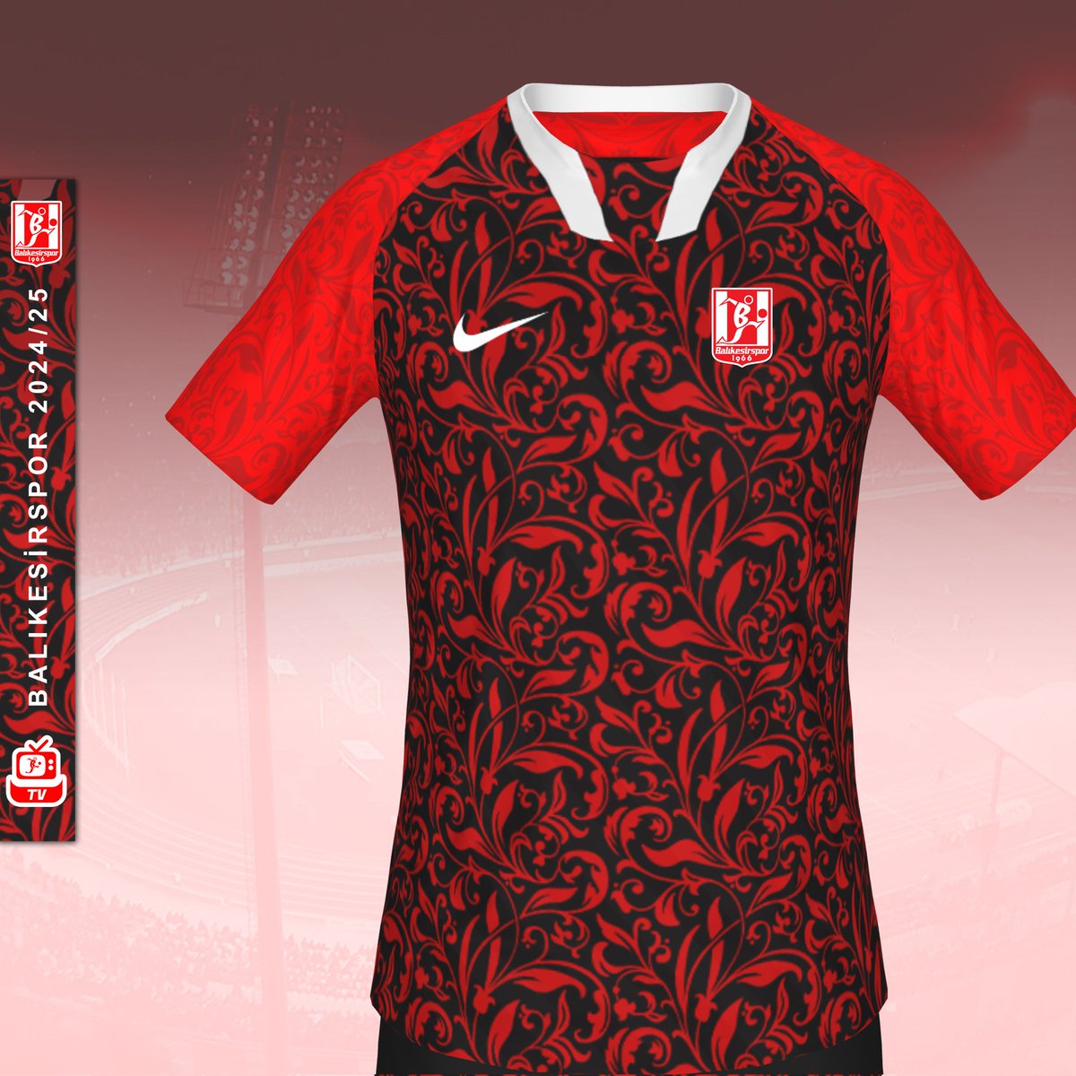Balikesirspor10's tweet photo. 📸 Balıkesirspor | 2024/25 🔴⚪

🖌️ Tasarımlar örnek çalışmadır. https://t.co/yiPIlkze7W