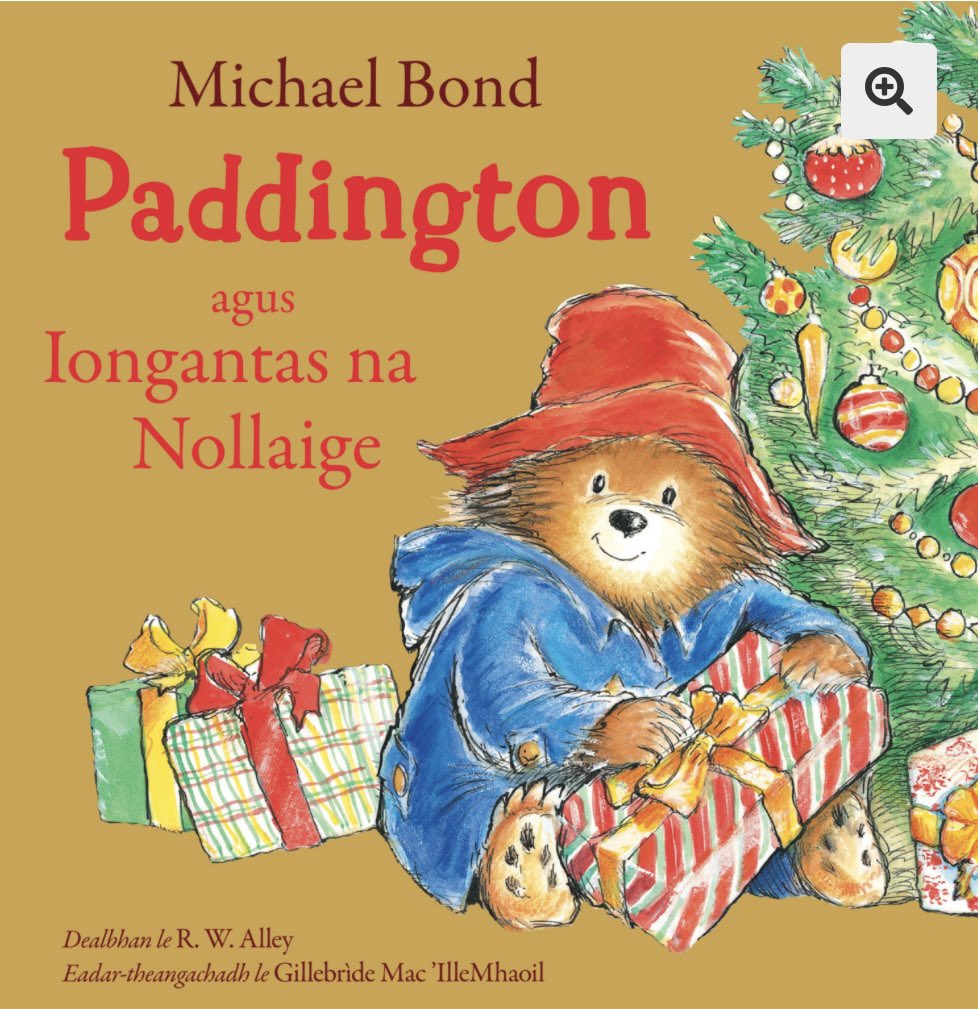 What does our next adventure have in store for you? See below...

📚When the Browns take Paddington to the Christmas Grotto in a grand London department store, his journey through the Winter Wonderland is full of surprises.📖  

With thanks to <a href="/LeughLeabhar/">Gaelic Books Council</a> 🤍
