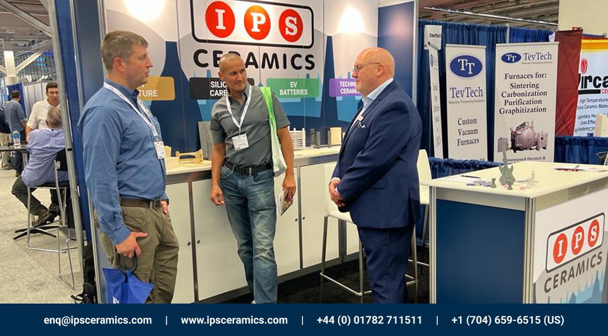 IPSCeramics's tweet photo. Two years ago, we were at @CeramicsExpo 2022 in Cleveland, USA, showcasing our ranges of #KilnFurniture and #TechnicalCeramics. Keep updated on our upcoming events at https://t.co/5yjWiC9pma https://t.co/57Tc2KUSr0