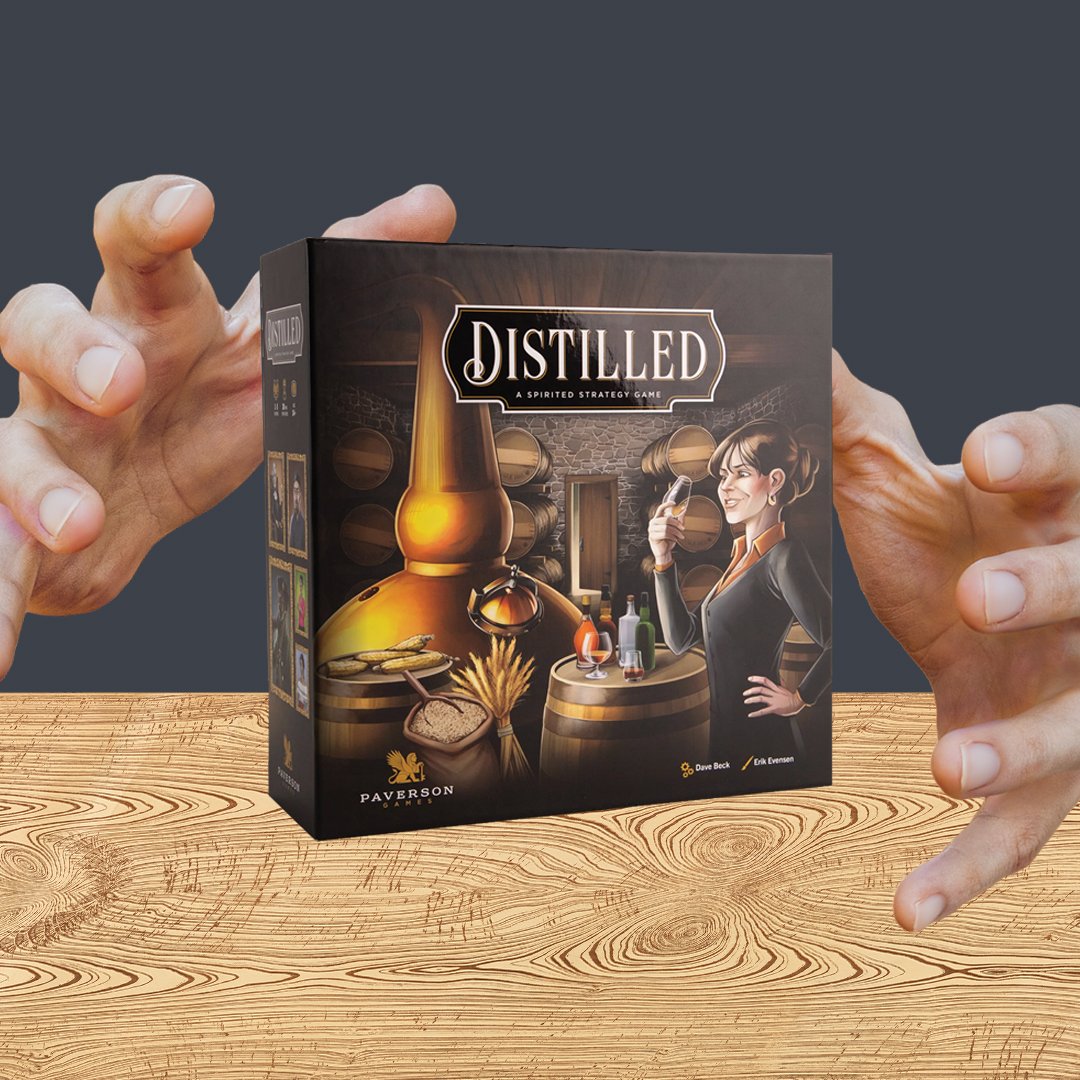 🥃  Kick off the wknd with a game of #Distilled! 🍶 Whether you're crafting the perfect #whiskey or mastering the art of #gin, there’s no better way to unwind ✨What’s in your game night lineup this wknd? 🍸#DistilledGame #BoardGames #FridayFun #PaversonGames #bgg #boardgamegeek
