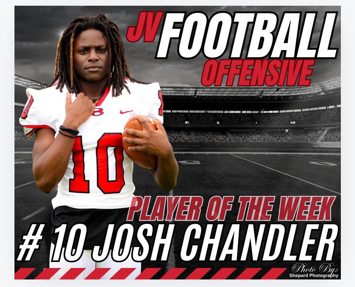 Bowdon High School Football/Athlete Recruiting (@bowdonrecruits) on Twitter photo JV offensive player of the game from the scrimmage <a href="/2028Josh/">Joshua Chandler</a> Excited to watch this freshman the next 4 years at Bowdon! <a href="/RecruitGeorgia/">Recruit Georgia</a> <a href="/GradickSports/">Gradick Sports</a> <a href="/NwGaFootball/">NwGa Football</a> <a href="/HSM_WestGA/">Hometown Sports Media</a> JV offensive player of the game from the scrimmage <a href="/2028Josh/">Joshua Chandler</a> Excited to watch this freshman the next 4 years at Bowdon! <a href="/RecruitGeorgia/">Recruit Georgia</a> <a href="/GradickSports/">Gradick Sports</a> <a href="/NwGaFootball/">NwGa Football</a> <a href="/HSM_WestGA/">Hometown Sports Media</a>