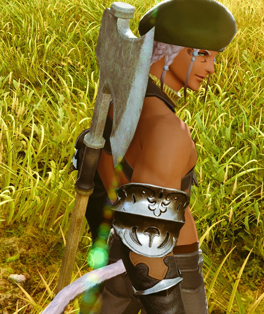 斧
修行開始！

#FF14 #オスッテ