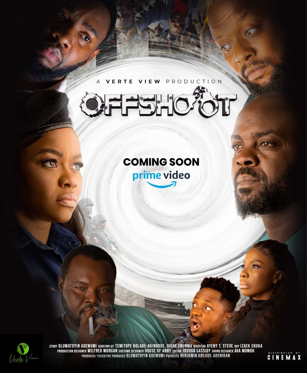 bendizhodouglas's tweet photo. In other news for our Nigerian buddies, #Offshootmovie, a Nigeria-Uganda coproduction movie, which was directed by Ugandan award winning director @Ayeny (guy behind #Crossroads, Hotel Mara, Senchu Boss etc) CEO @atongamedia, assisted by Assistant Director @Achura_fredrick and shot by Ugandan award winning cinematographer @IzaekOfficial is coming to your couch😎🔥🔥

All eyes on  @primevideonaija  
#ComingSoon

Get ready to stream it 
Movie produced by @verteview
Distributed by @cinemaxng
#cinemaxdr #verteview #offshootmovie #offshoot #cinemaxng #atonga #crossroads