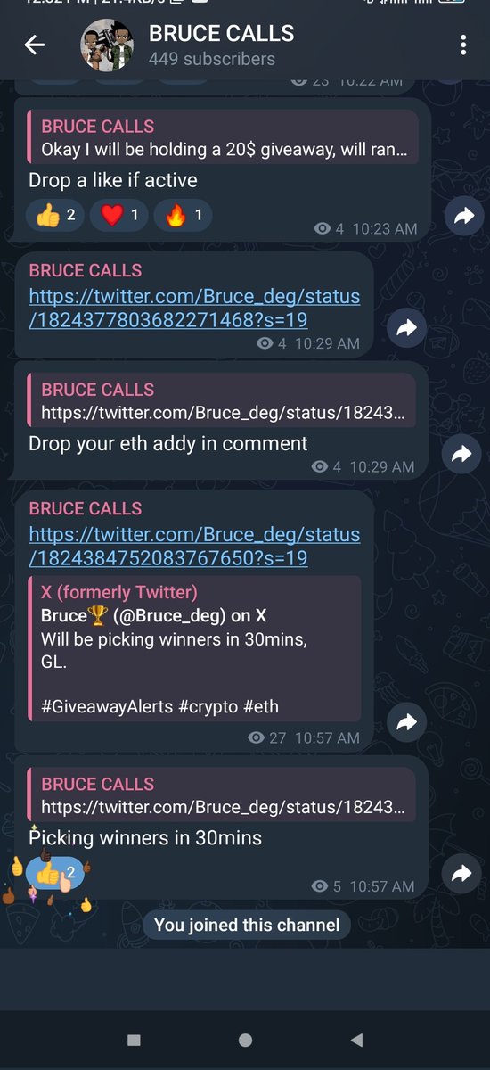 Grezzpapi's tweet photo. @Bruce_deg 0x41C84c1E356AF0C649E35F5d9425F3101c75450A https://t.co/05DaUQQeHn