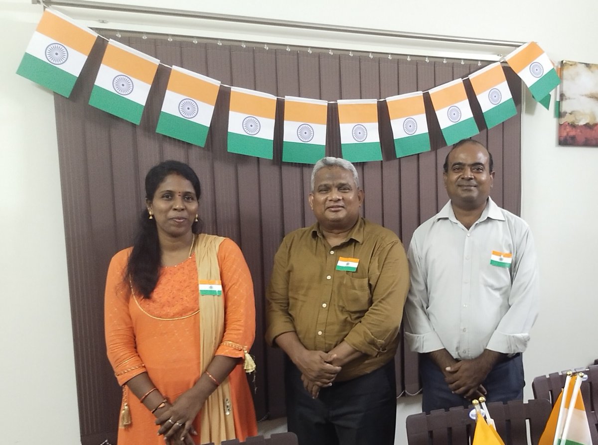 Plexconcil's tweet photo. Plexconcil celebrates “Har Ghar Tiranga” on the 78th Independence Day with a sparkle of patriotism at the Plexconcil offices.
#harghartiranga #independenceday #independencedayindia #Plexconcil https://t.co/NZeKjvMhKP