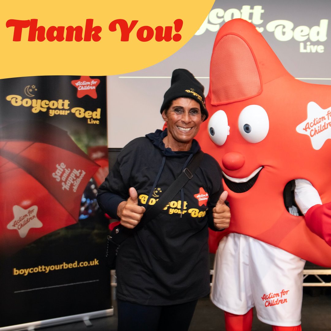 Thank you to all our supporters who are taking part in #BoycottyourBed this year and working hard to raise vital funds for <a href="/actnforchildren/">Action for Children</a>.

Your amazing efforts are truly appreciated.

We’re a vital lifeline for vulnerable families – but we can’t do it without you.