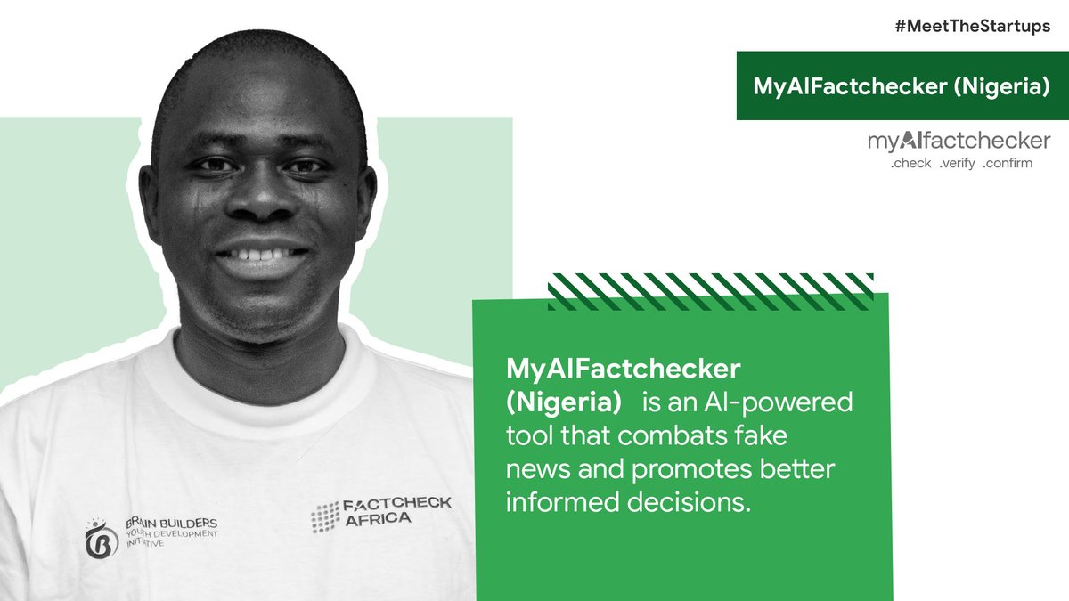 googleafrica's tweet photo. @GoogleStartups @Iyinolakan_ @cdial_ai @earthbondco @fixxrSA @OgwenoStephen_ @lifesten_health @FactC_Africa https://t.co/GrCnlpPmYN