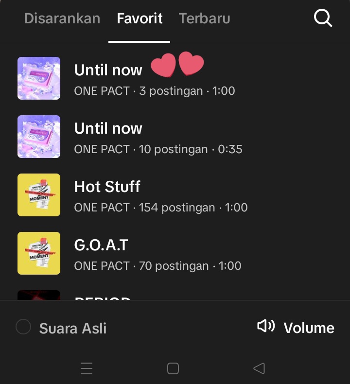 jongwooindo's tweet image. Nheart!!!
Please use original song for "until now"
How to use : 
Search 待ってたキミを
Click favorit 

When upload video. 
- add song 
- go to favorit. 
- Use "until now" original song

Original song duration 1minutes 

#待ってたキミを
#onepact 
#untilnow